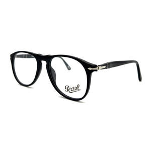 NEW PERSOL 9649‑V 95 BLACK AUTHENTIC EYEGLASS FRAMES 50‑18‑140